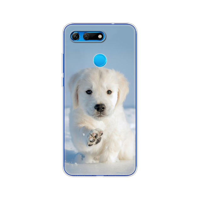 for Honor View 20 V20 Case TPU Funda Soft Silicone Cover For Honor V20 Capa Cute Animal pattern Silicone Phone