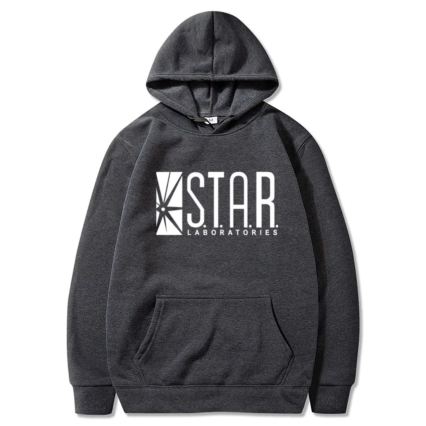 STAR S. T. A. R. labs Jumper The Flash Gotham City Comic Books черная толстовка с капюшоном для мужчин 2019 s