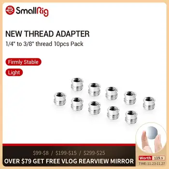 

New Thread adapter w/ 1/4" to 3/8" thread 10pcs Pack 856