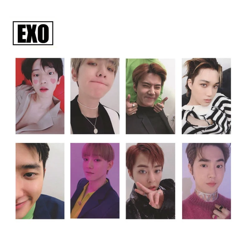 8 шт./компл. женский новый альбом LOVE SHOT Фотокарточка самодельная бумажная ломо