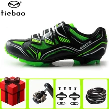 TIEBAO велосипедная обувь sapatilha ciclismo mtb добавить педаль SPD набор горный велосипед дышащая обувь для езды на велосипеде мужские кроссовки женские