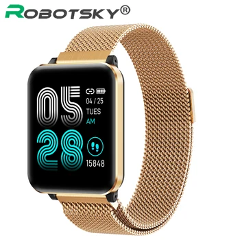 

Smart Watch Men Women GPS Movement Tracking Bracelet Heart Rate Monitor IP67 Waterproof Sports Mode Smartwatch For IOS Android