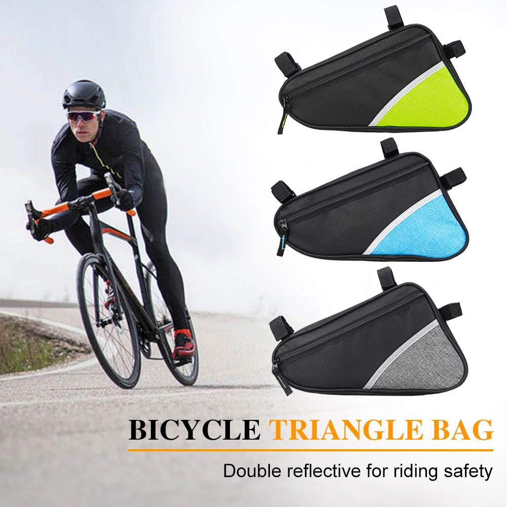 reflective safety triangle bicycle