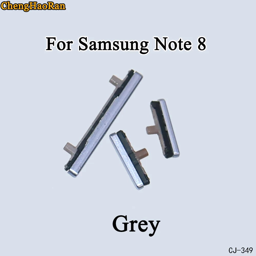 ChengHaoRan 1 комплект для samsung Galaxy Note 8 чехол для телефона гибкий шлейф для громкость, выключение звука Кнопка сбоку запасные части для замены