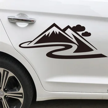 

Cute mountain6 Stickers On The Car Vinyl Decal Sticker For Cars Acessories Decoration