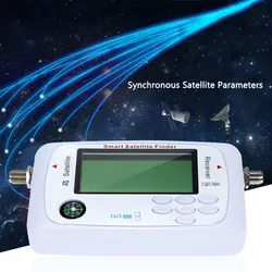 Мини цифровой сканер спутникового сигнала метр с ЖК-дисплеем компас умный спутниковый искатель поддерживает управление приложением