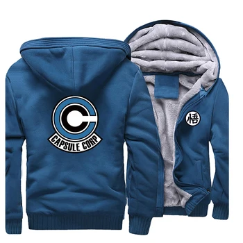 

Dragon Ball Winter 2019 Hot Sale Hoodies Fashion Sweatshirts Mens Raglan Funny Coat Thick Homme Tops Warm Clothing Streetwear