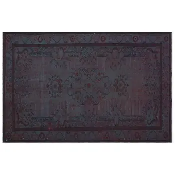 

Handmade Gray Vintage Overdyed Turkish Area Rug 183x274 Cm-6'0''X8'12''