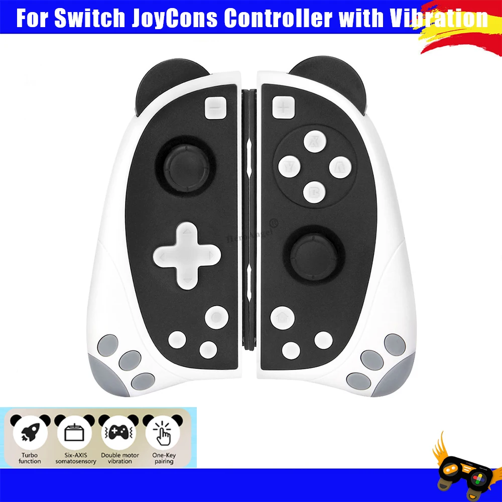 Joypad Controller for Nintendo Switch, Wireless Joypad Replacement for  Switch Controller, Left and Right Switch Joycons Support Dual  Vibration/Wake-up