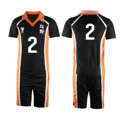 Аниме Haikyuu Косплей Костюм Karasuno старшая школа волейбол клуб Хината Syouyou Kageyama Tobio