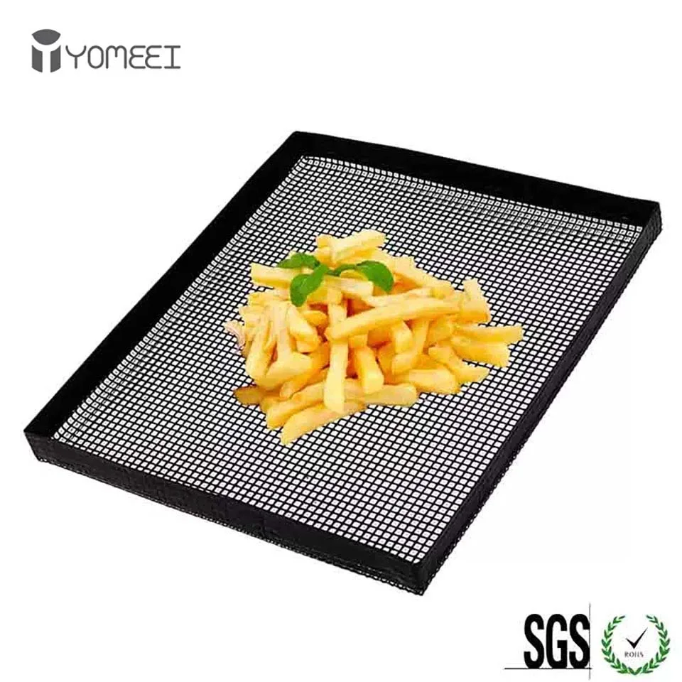 Tappetino Per Barbecue Antiaderente Yomeei 30*20Cm Cestello Per Alimenti Griglia Per Girarrosto Vassoio Per Cottura Per Barbecue Riutilizzabile Strume