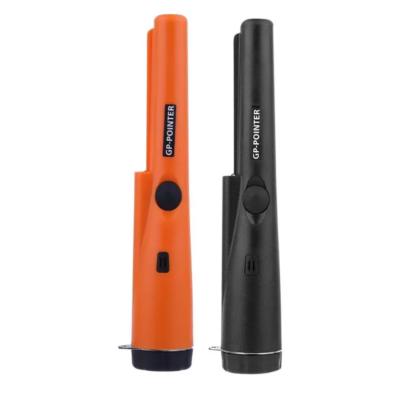 

2pcs Sensitive GP-Pointer Metal Detector Pinpointing Gold Detector Finder Orange Black 12kHz IP66 360 Degree Side Scan Detection