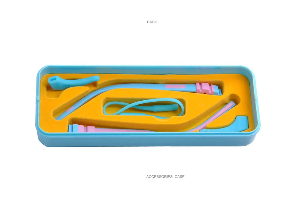 AGE 10–13 Jahre Kinder-Brillengestell, ultraleichte Brille für Kinder, 14 G TR90 und Silikonrahmen/Tempel, schraubenlose Brillen, 49 mm–15 mm – Detail 17