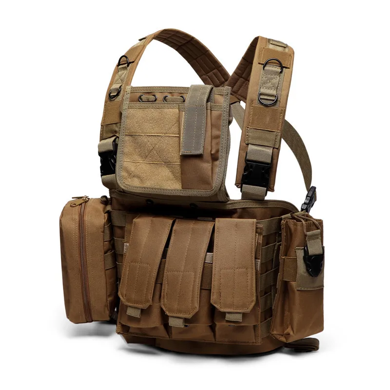 CB Полевая спортивная куртка CS Dudou Detective Molle Tactical Vest - Цвет: CB