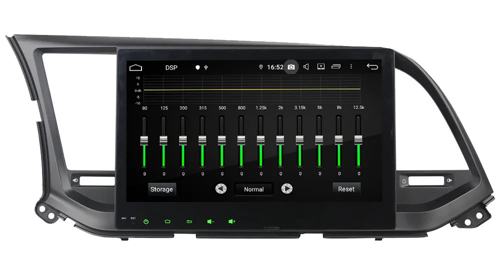 Klyde 10," ips 4G Android 9,0 Восьмиядерный 4 Гб ОЗУ 64 Гб ПЗУ DSP BT автомобильный DVD мультимедийный плеер стерео для hyundai Elantra