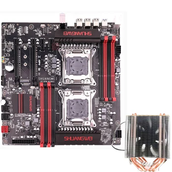 

X79 motherboard LGA 2011 support 8*DDR3(256GB) memory and Xeon E5 processor with 2*cooler