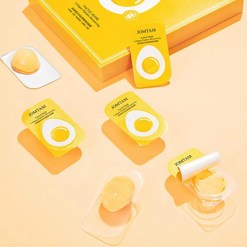 Facial-Mask Night-Mud-Mask Collagen Moisturizing Good Brightening 8pcs/Set