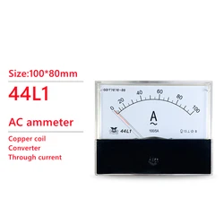 44L1 AC Voltmètre à Panneau Analogique Ampèremètre Ampère Voltmètre Jauge 10mA 20mA 30mA 50mA 100mA 200mA 300mA 500mA 