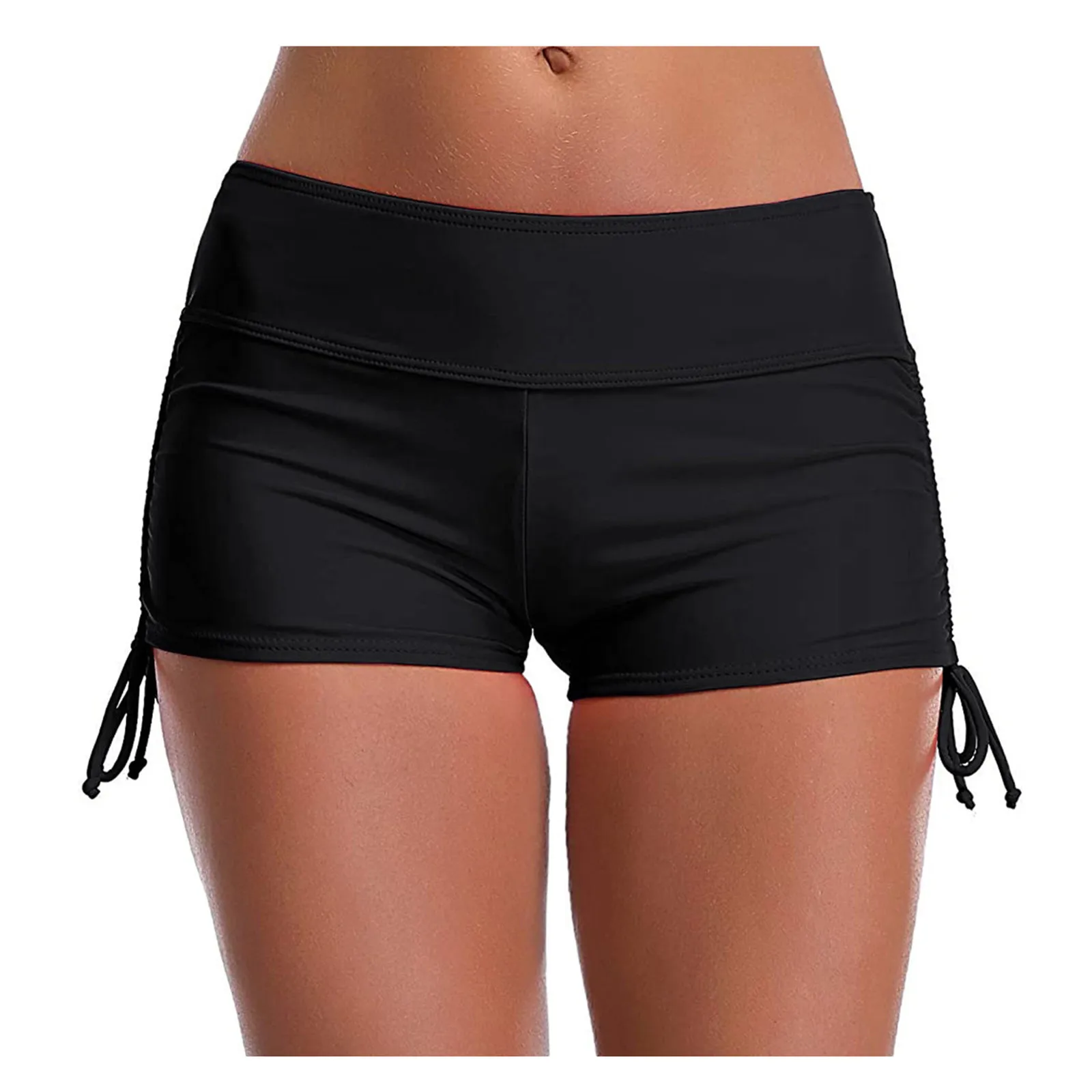Solid Sexy Bikinis Swim Shorts Bottom 