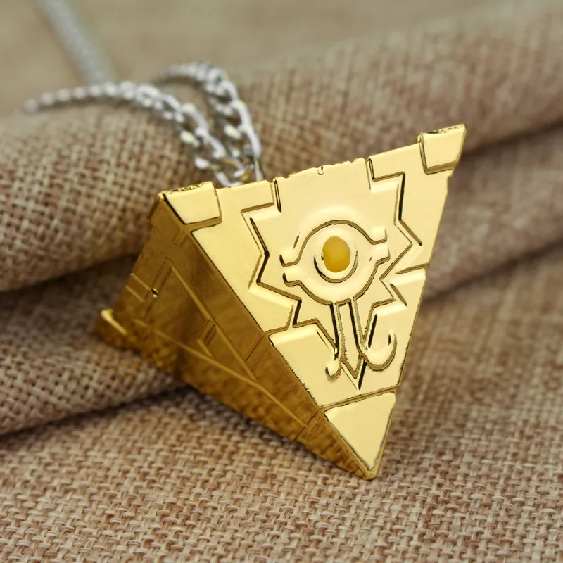 Anime Yu-Gi-Oh Necklace Yugi Muto Big Size 3D Millenium Puzzle