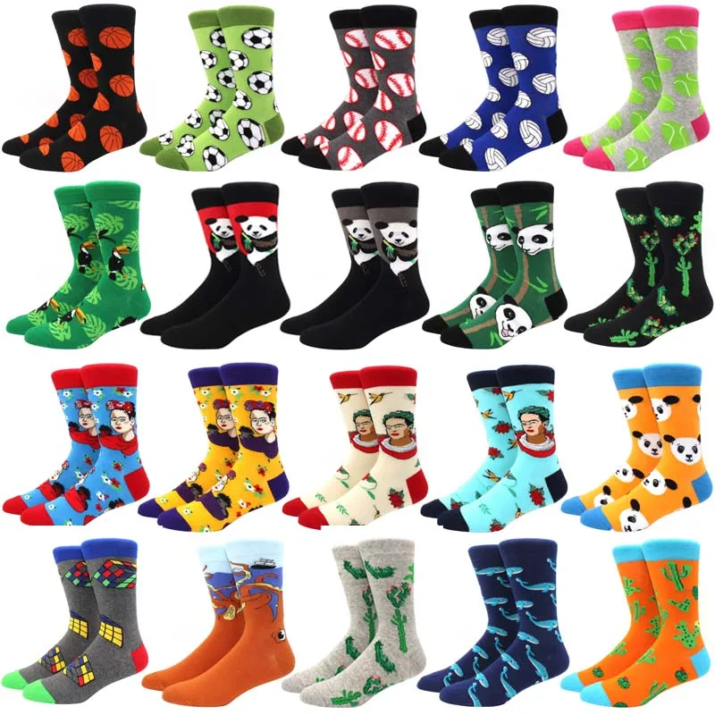 1 пара Разноцветные носки для скейтборда | Мужская одежда