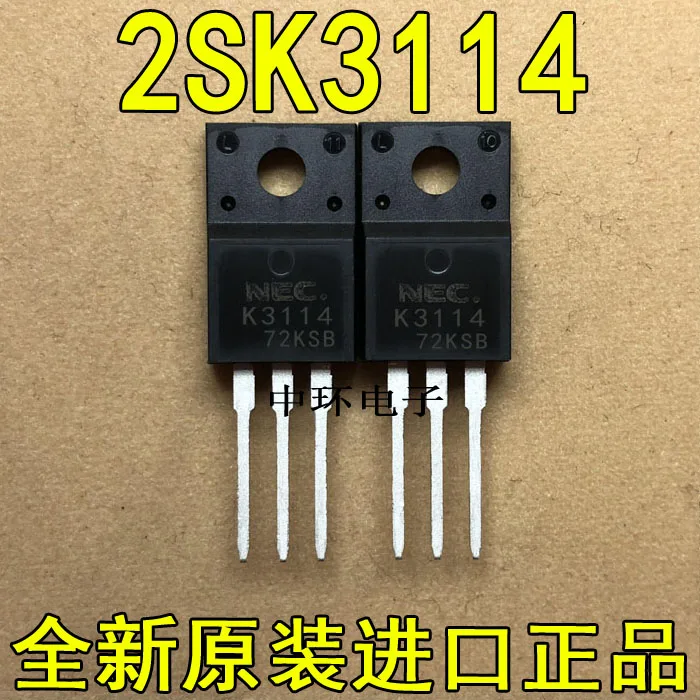 10 шт./лот K3114 2SK3114 TO-220F 4A 600Vx m y
