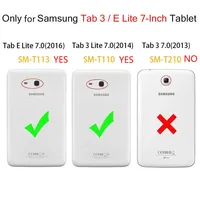 9H Hardness Tempered Glass for Samsung Galaxy Tab 3 Lite 7.0 T110 T111 T113 T116 SM-T110 T113  Screen Protector Glass Film Cover 2