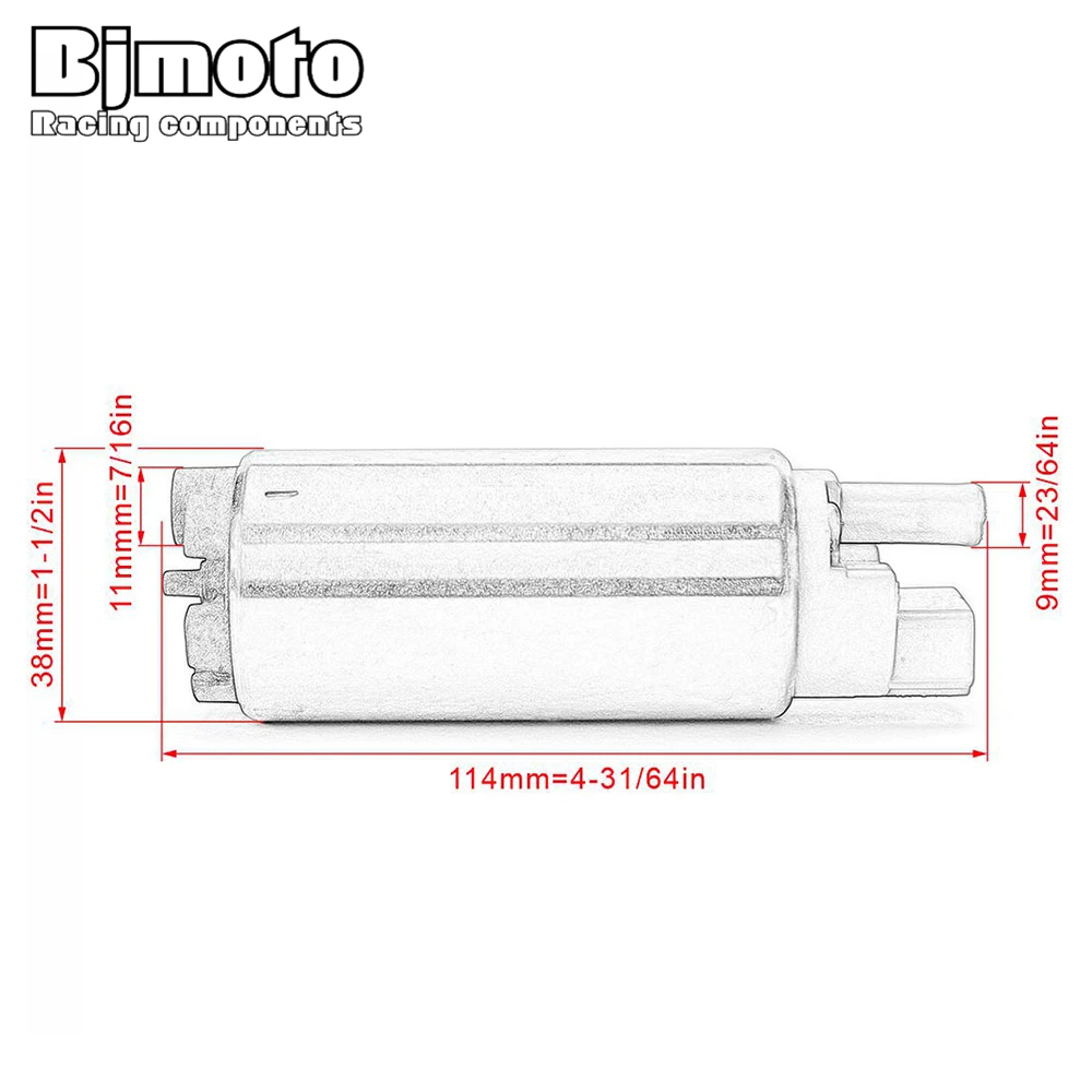 BJMOTO мотоцикл бензиновый топливный насос для Suzuki AN400 Burgman 400 03 06 VLR1800T бульвар C109R 08 11