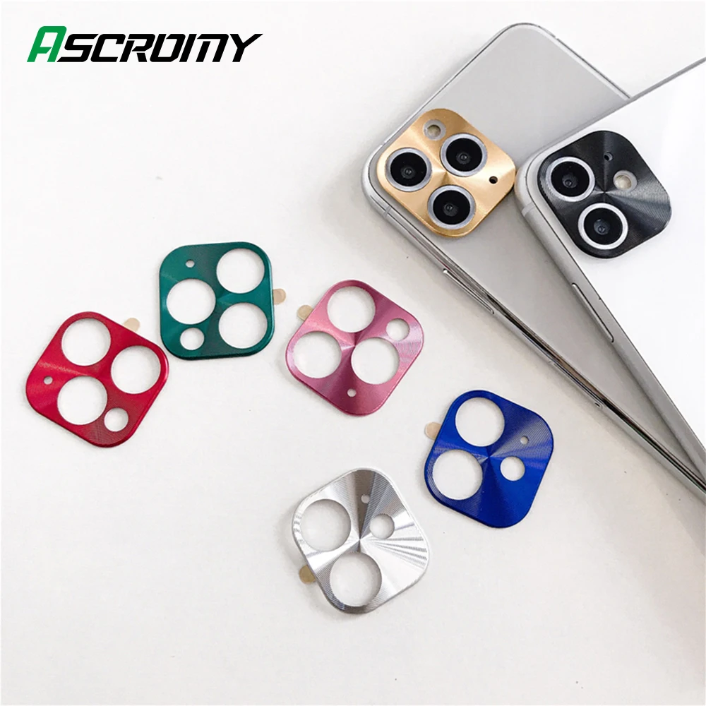 Camera Lens Protector Ring For Iphone 11 Pro Max XR XS MAX X Iphone11 Mental Rear Screen Protective Pantalla Accessory |