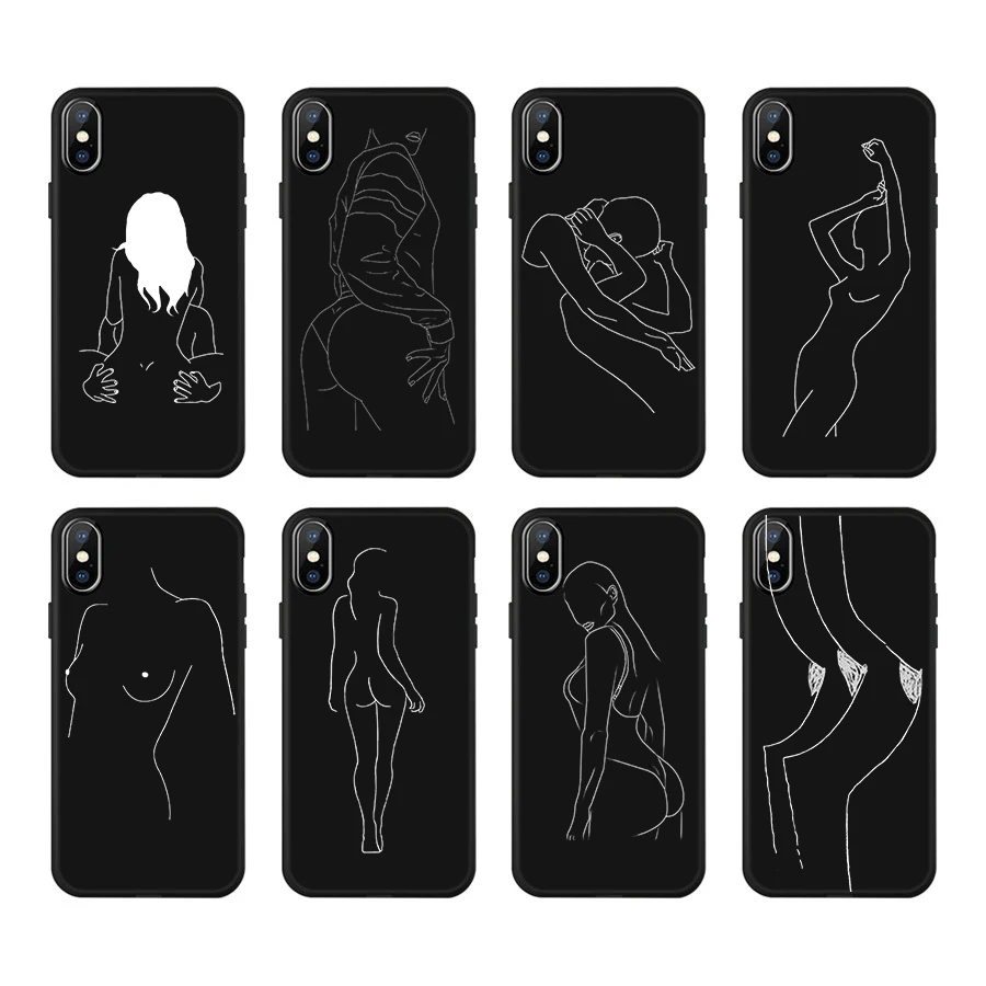 Чехол для iphone 12 Mini 11/12 pro MAX X XS xr se 8/7/6/6s plus | Мобильные телефоны и аксессуары