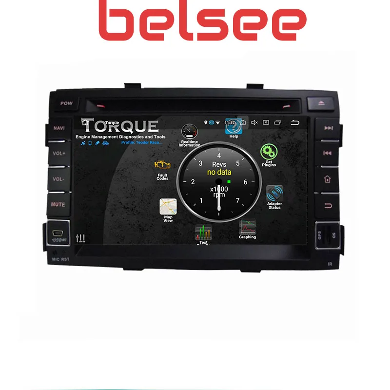 Belsee 2009 2010 2011 2012 KIA Sorento Радио стерео аудио Системы Android 9,0 Авто головное устройство gps навигация 8 Core, 4 Гб+ 64 Гб gps DVD