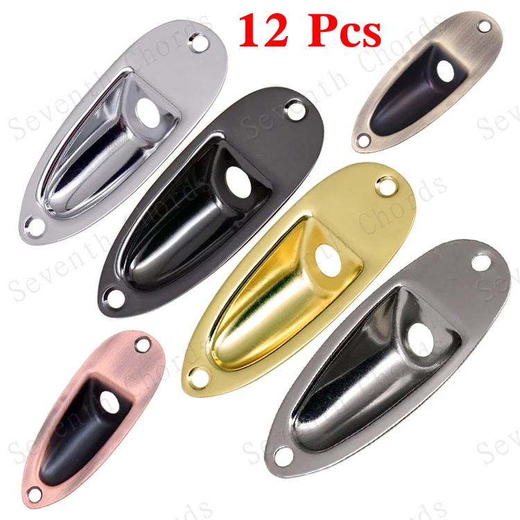 12 Buah Penutup Soket Pelat Jack Gitar Bass Elektrik Model Perahu Jack Arm Jack To Mini Jack Adaptorjack Black Aliexpress