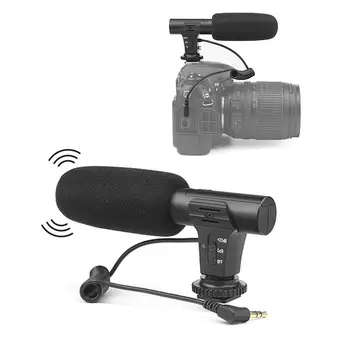 고품질 3.5 미리메터 스테레오 카메라 마이크 사진 Mic-05 SLR 소음 감소 전문 dslr 카메라 디지털 SLR