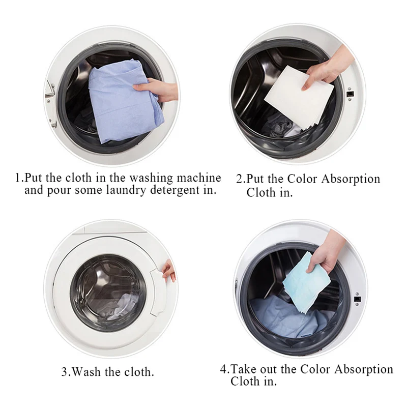 Shout Color Catcher Sheets Laundry  Color Catcher Washing - 50pcs Washing  Machine - Aliexpress