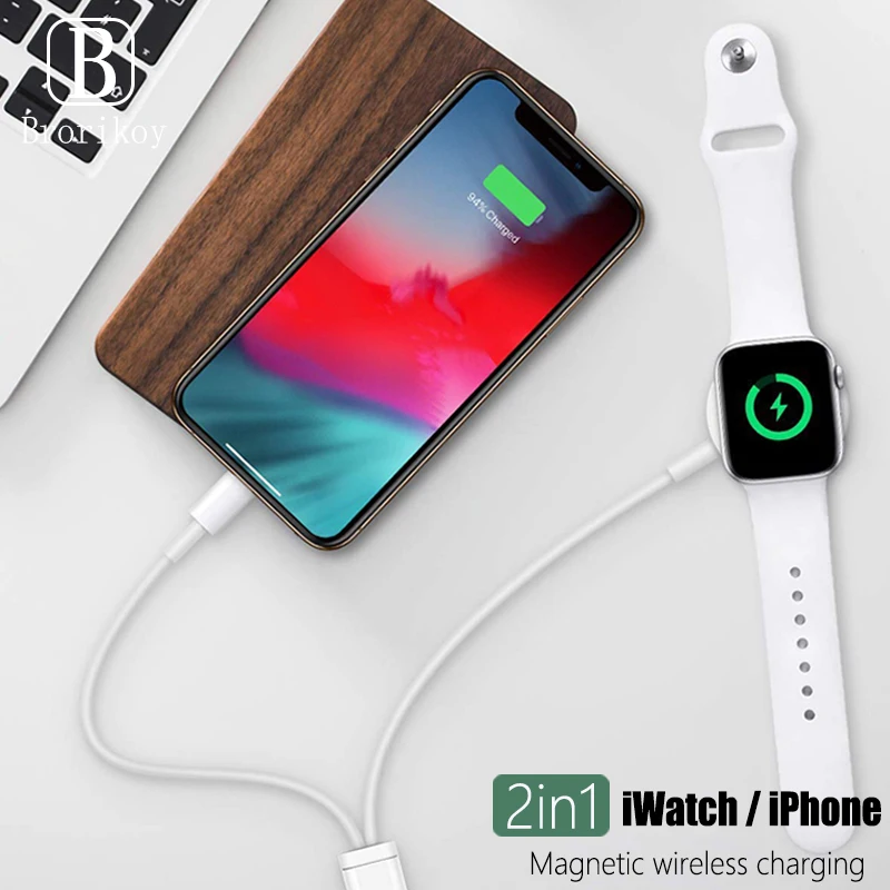 Часы с беспроводным зарядным кабелем для Apple iWatch Series 1 2 3 4 5 USB Магнитный 3,3 футов/1 Metaer Charging Watch 5 4 Беспроводная зарядка
