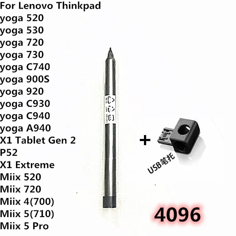 Активный стилус ручка для Thinkpad yoga 730 yoga 530 yoga C740 yoga A940/C940 yoga c930 yoga 520 Miix 520 ноутбук планшет