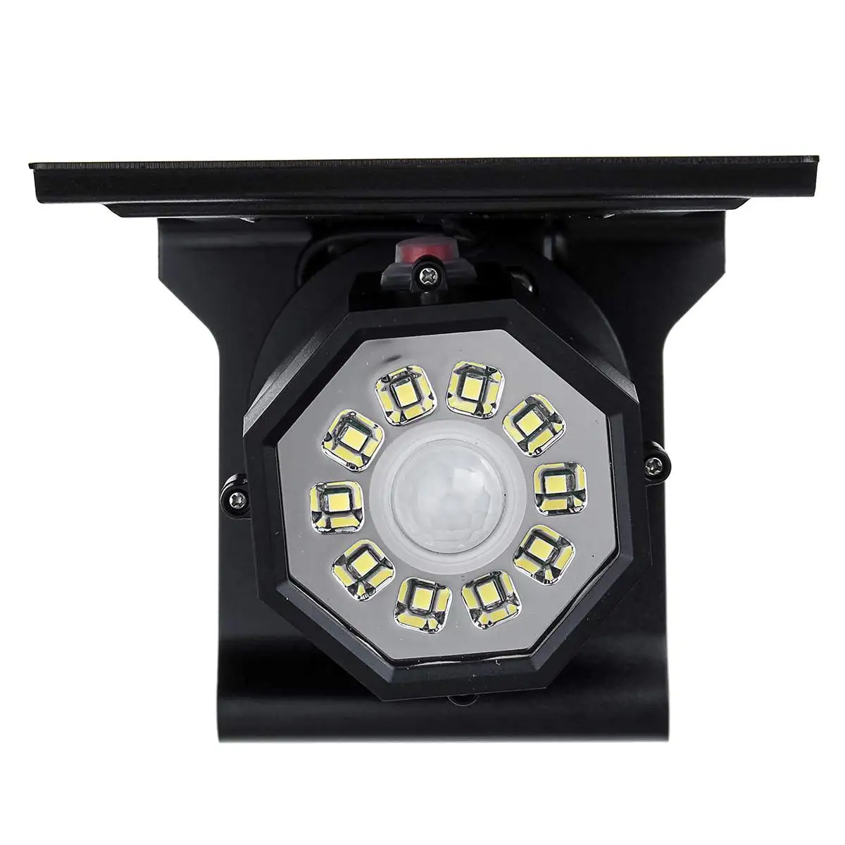 New 10 LED Solar Light Adjustable Lighting Angle 500lm Waterproof Lamp Spotlight With Three Modes For Outdoor Garden Wall Yard