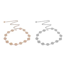 

Bohemian Coin Link Waist Chain For Women Fashion Jewelry Female Gorgeous Metal Belt Body Chains Party Jewelry Gifts