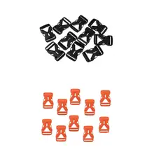 20 штук Пластиковые прочные пряжки боковой быстросъемный ремень для рюкзака