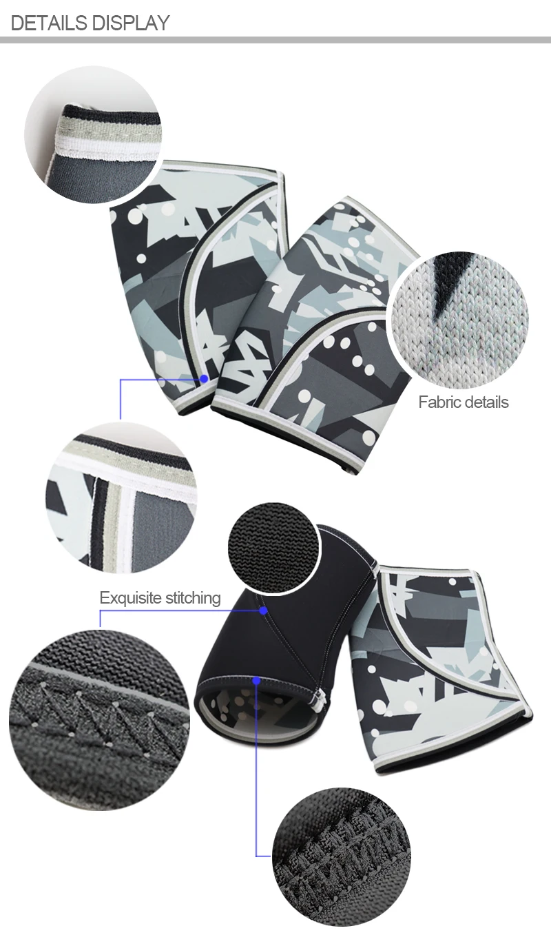 ο 2PCS 7MM   е  ׿  Ʈ   Powerlifting    е