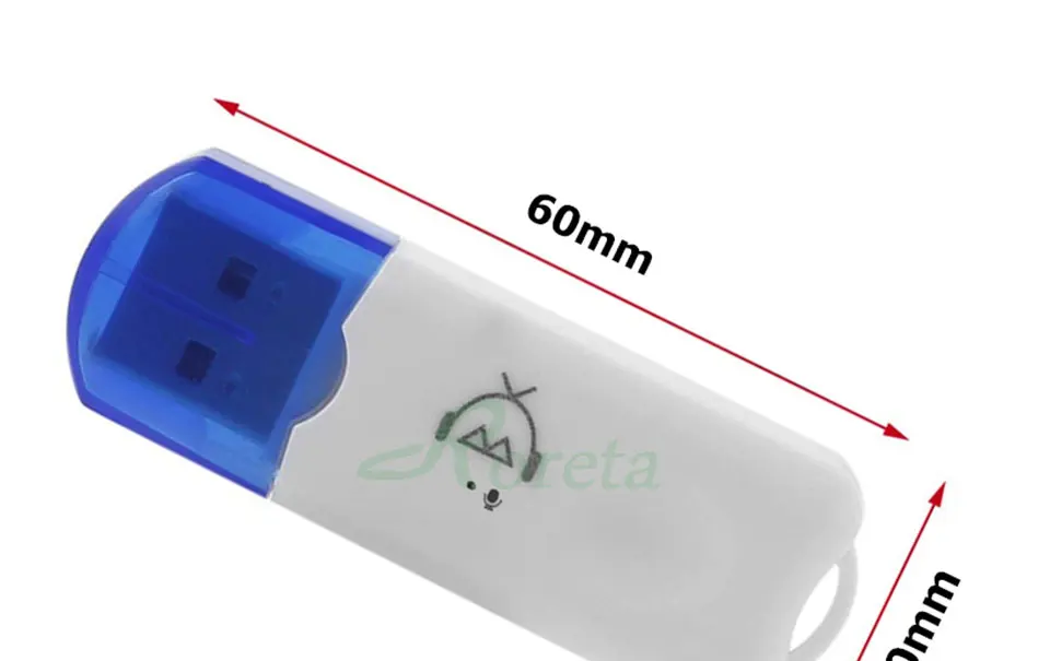 Roreta USB беспроводной Bluetooth приемник адаптер стерео аудио музыкальный приемник для автомобиля домашний динамик поддержка функция громкой связи