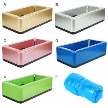 

10pcs Automatic Shoe Cover Machine Home Office Foot Cover Machine Indoor Disposable Smart Shoe Cover Non-slip Shoe Cover #.
