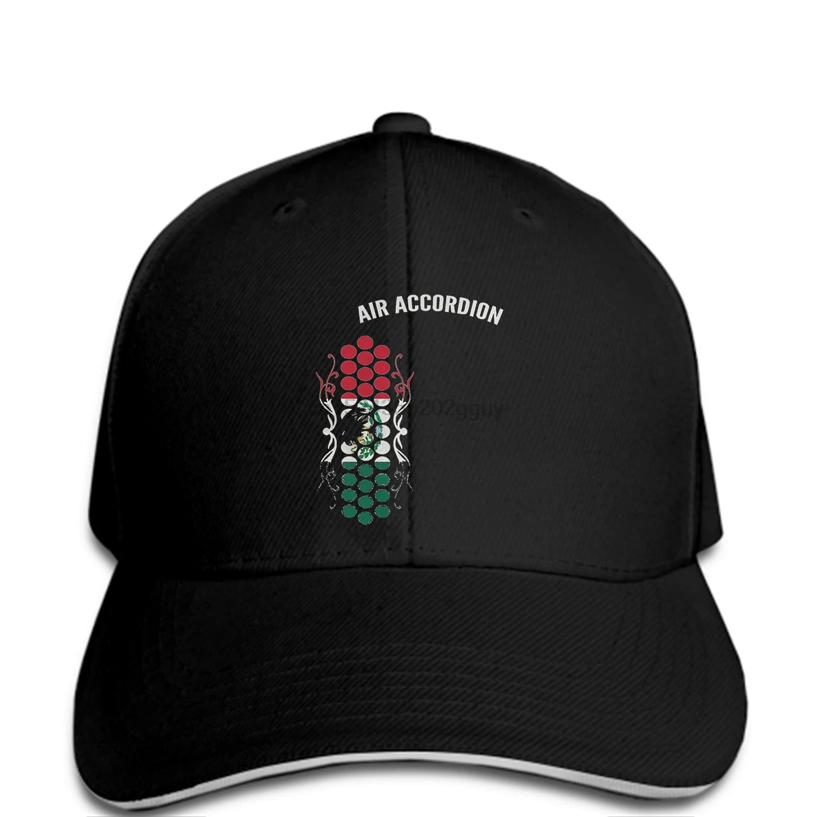 Смешная бейсболка Air аккордеон Мехико Черная кепка от аккордеон Мехико кепка мужская