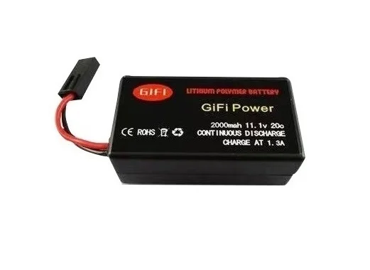 ตัวเลือกสินค้า แบตเตอรี่โดรนประสิทธิภาพสูง 11.1V 2000mAh 20C สำหรับ Parrot AR.Drone 2.0