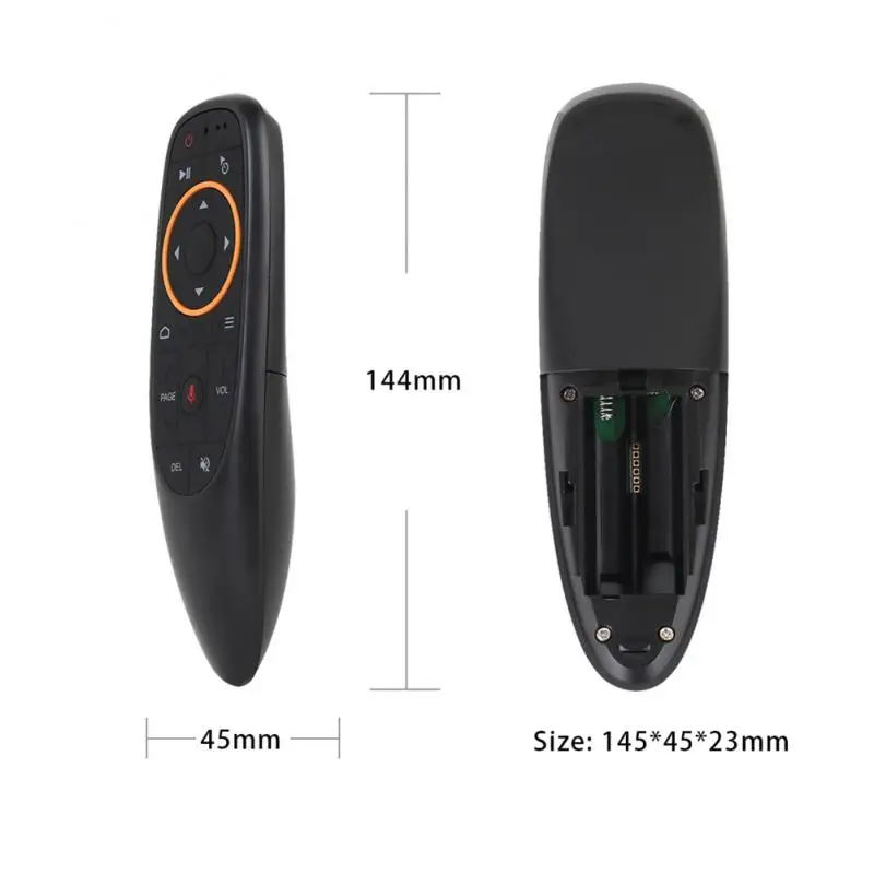 Мини Air Voice mouse2.4 Ghz 6 Axis Gyro беспроводной микрофон ИК пульт дистанционного управления для Android Tv Box PC Универсальный пульт дистанционного управления