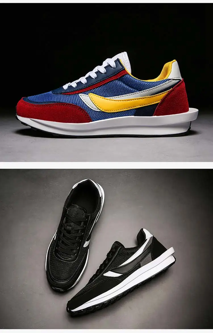 Дизайнерские кроссовки LDWAFFLE/SACAI; мужские и женские кроссовки; роскошные кроссовки для бега; дорожные кроссовки; цвет оранжевый, белый