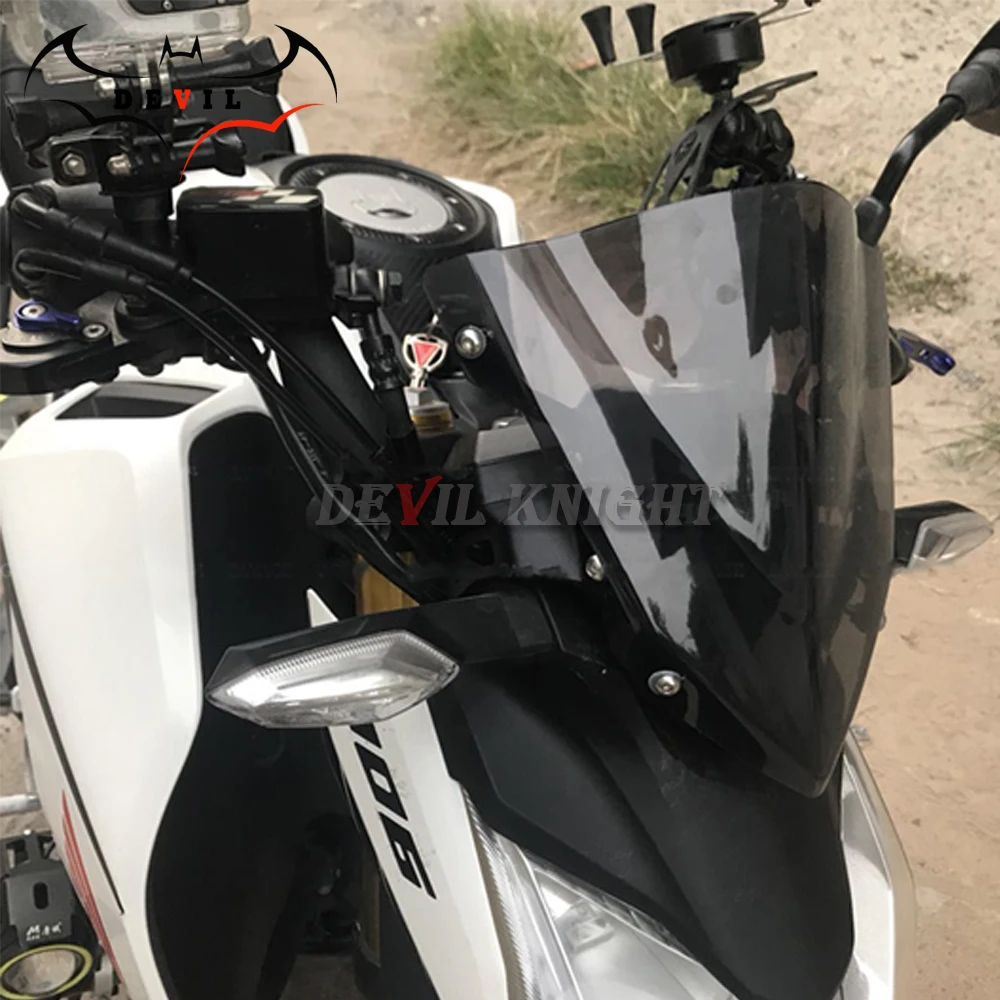 Лобовое стекло Pare brise для HONDA CB190R CB 190R CBF190R 2016 17 18 2019 2020 мотоцикл ветровое дым ветер