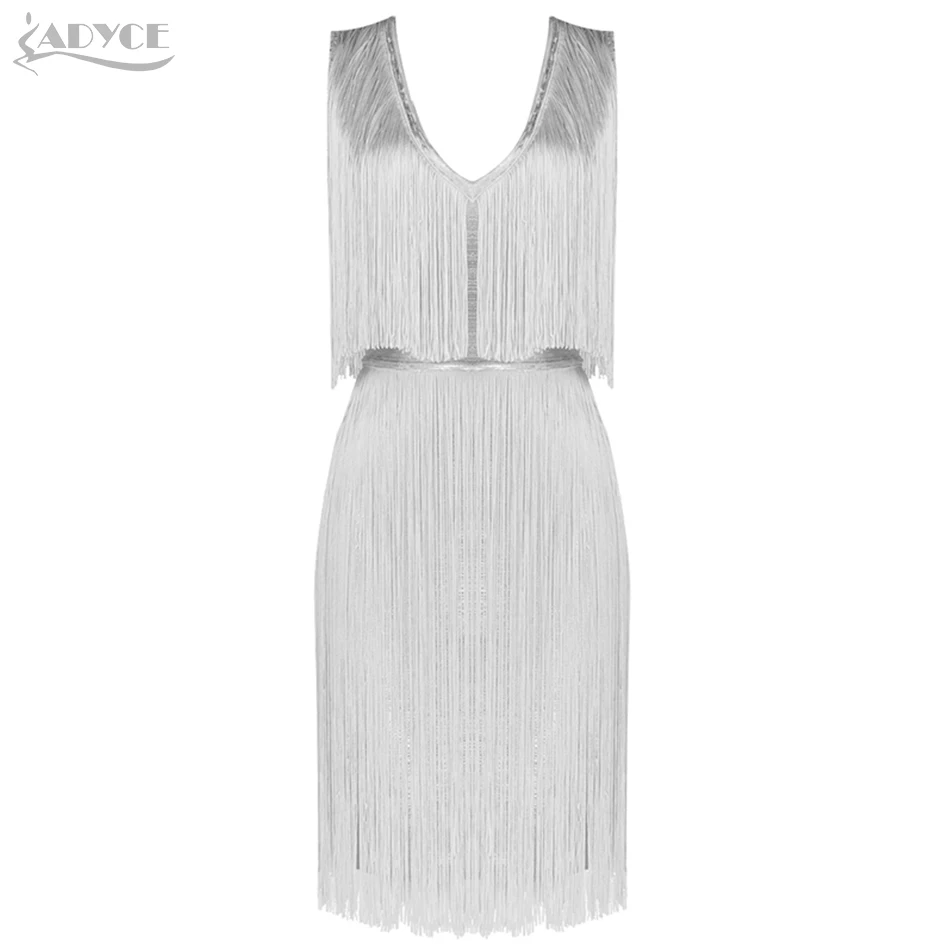 Adyce 2020 New Summer Women Yellow Tassel