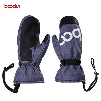 

Winter Waterproof Mittens Mitten Gloves Windproof Anti-Slip Gloves Warm Men Women Riding Skiing Warm Fluffy Comfortable Gloves