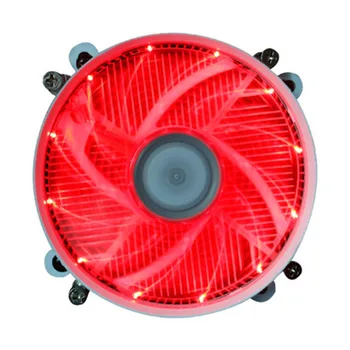 

New Hot LED CPU Cooler Fan Silent i3s/i5 Aluminum Radiator 9cm Luminescence Fan